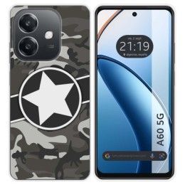 Funda Silicona para Oppo A60 5G diseño Camuflaje 02 Dibujos
