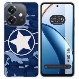 Funda Silicona para Oppo A60 5G diseño Camuflaje 03 Dibujos