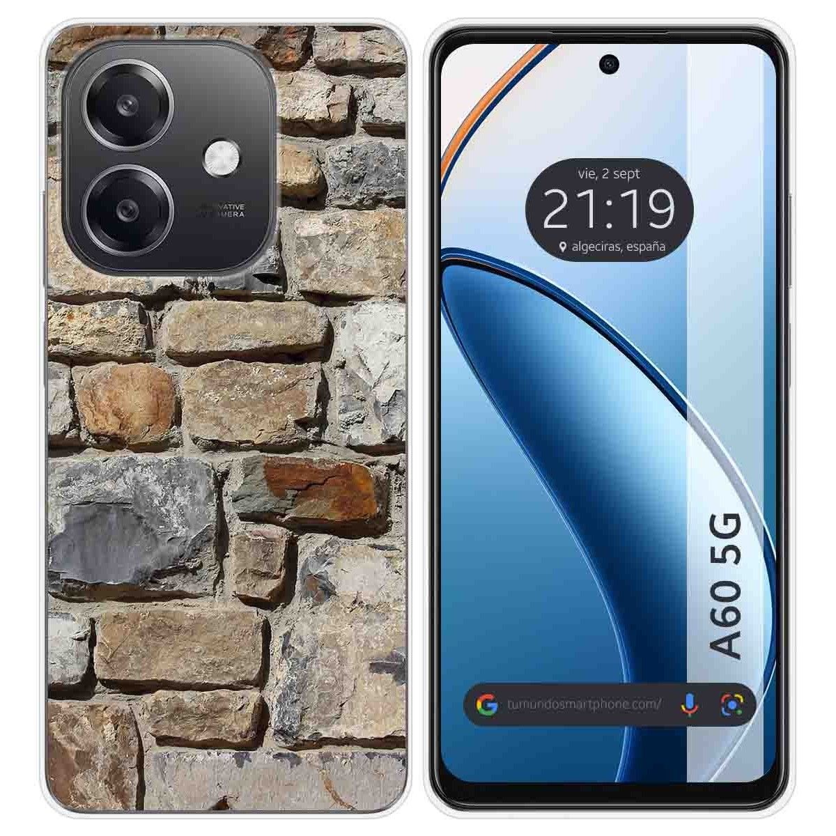 Funda Silicona para Oppo A60 5G diseño Ladrillo 03 Dibujos