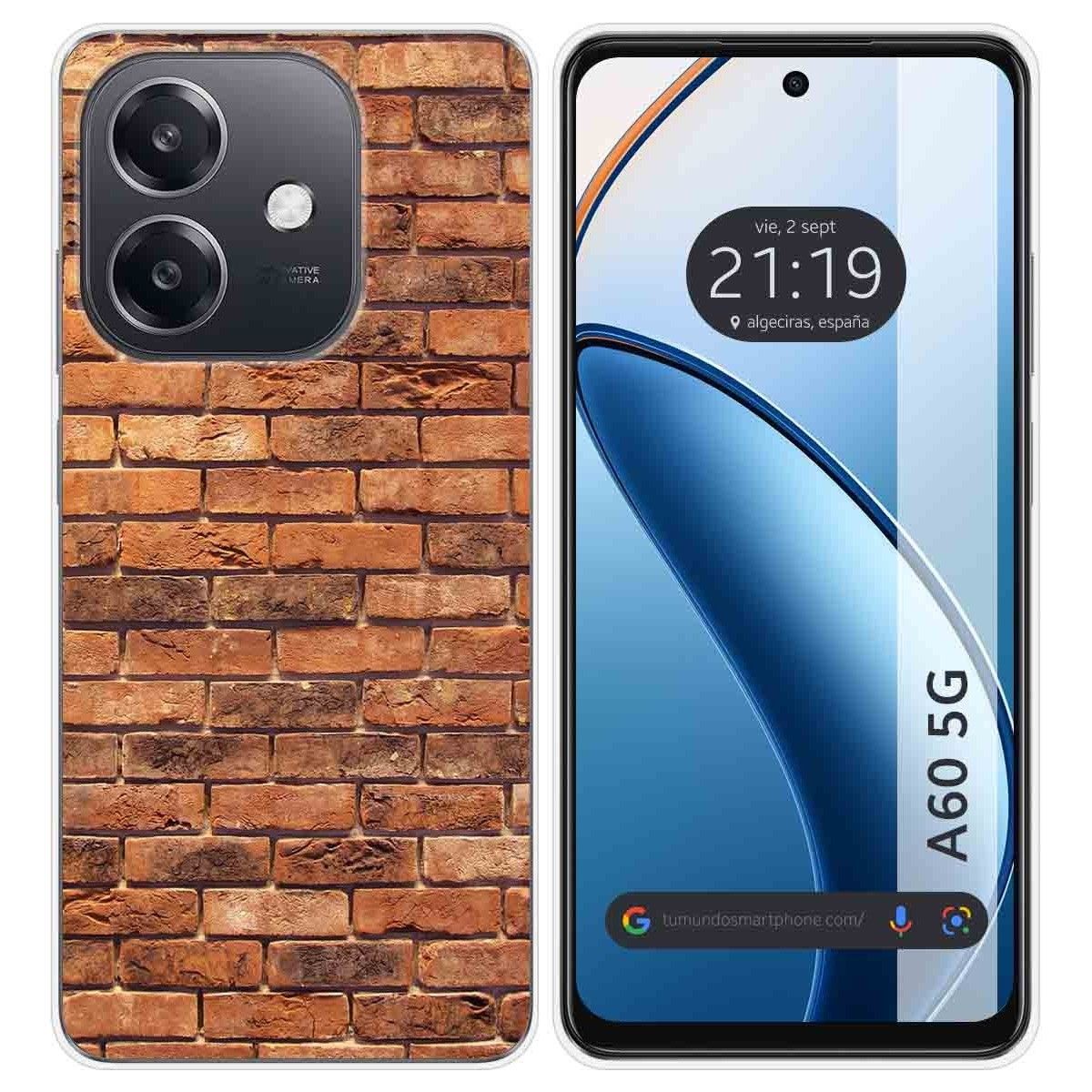 Funda Silicona para Oppo A60 5G diseño Ladrillo 04 Dibujos