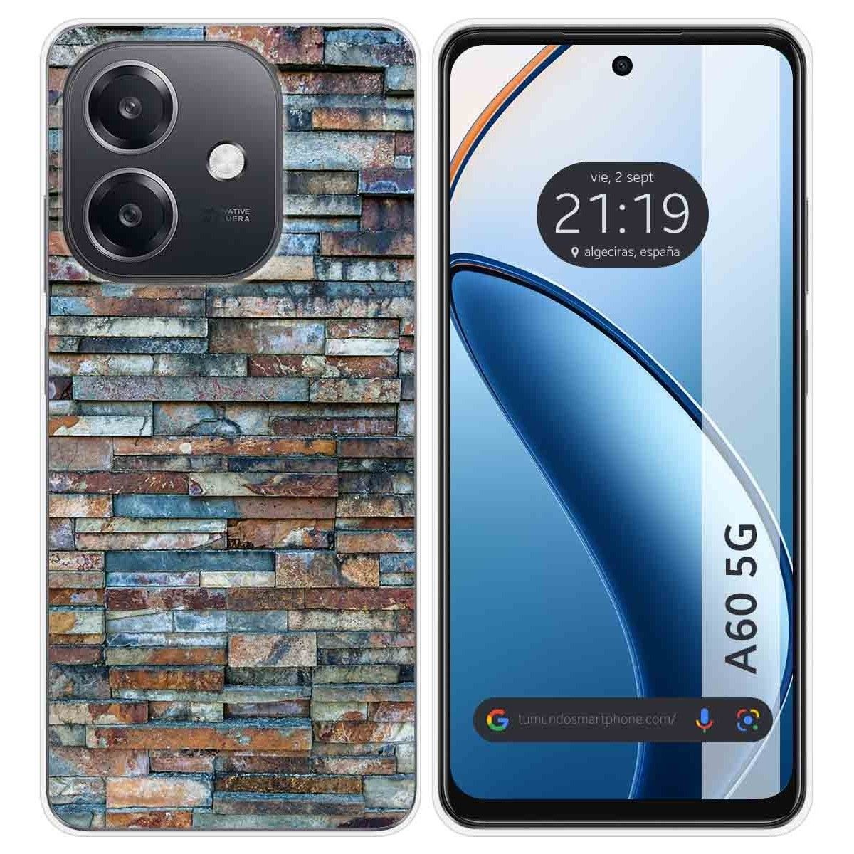 Funda Silicona para Oppo A60 5G diseño Ladrillo 05 Dibujos