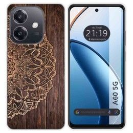 Funda Silicona para Oppo A60 5G diseño Madera 06 Dibujos
