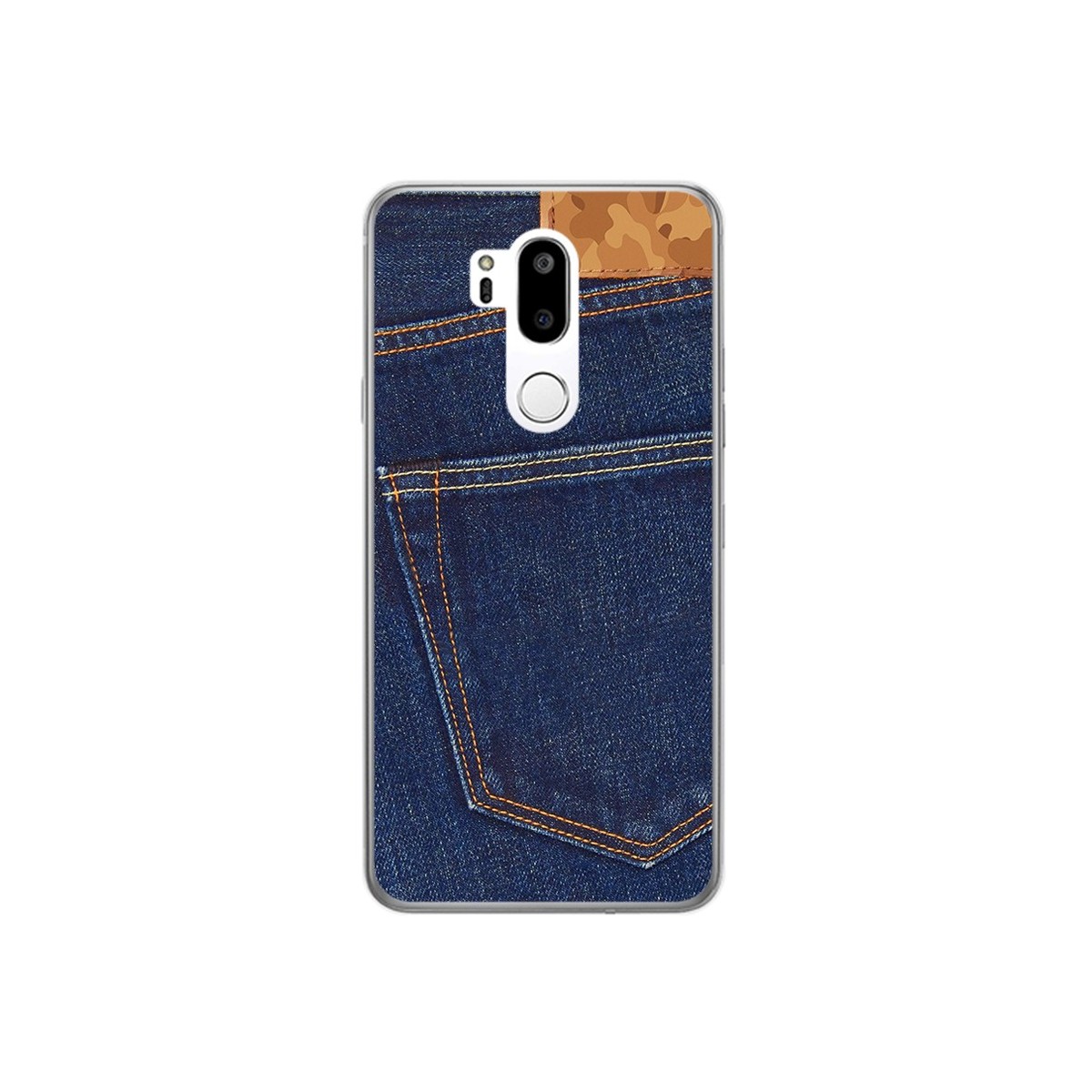 Funda Gel Tpu para Lg G7 Thinq Diseño Vaquero Dibujos