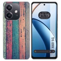 Funda Silicona para Oppo A60 5G diseño Madera 10 Dibujos
