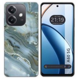 Funda Silicona para Oppo A60 5G diseño Mármol 09 Dibujos