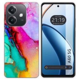 Funda Silicona para Oppo A60 5G diseño Mármol 15 Dibujos