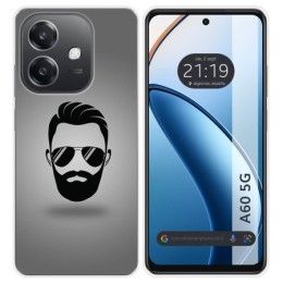 Funda Silicona para Oppo A60 5G diseño Barba Dibujos