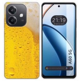 Funda Silicona para Oppo A60 5G diseño Cerveza Dibujos