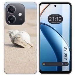 Funda Silicona para Oppo A60 5G diseño Concha Dibujos