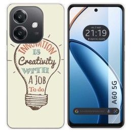 Funda Silicona para Oppo A60 5G diseño Creativity Dibujos