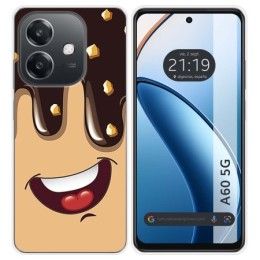 Funda Silicona para Oppo A60 5G diseño Helado Chocolate Dibujos