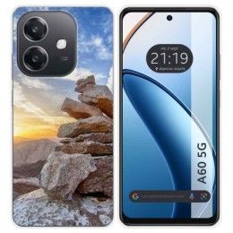 Funda Silicona para Oppo A60 5G diseño Sunset Dibujos