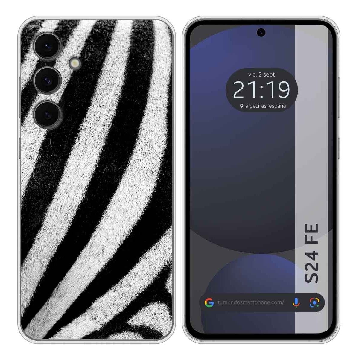 Funda Silicona para Samsung Galaxy S24 FE 5G diseño Animal 02 Dibujos