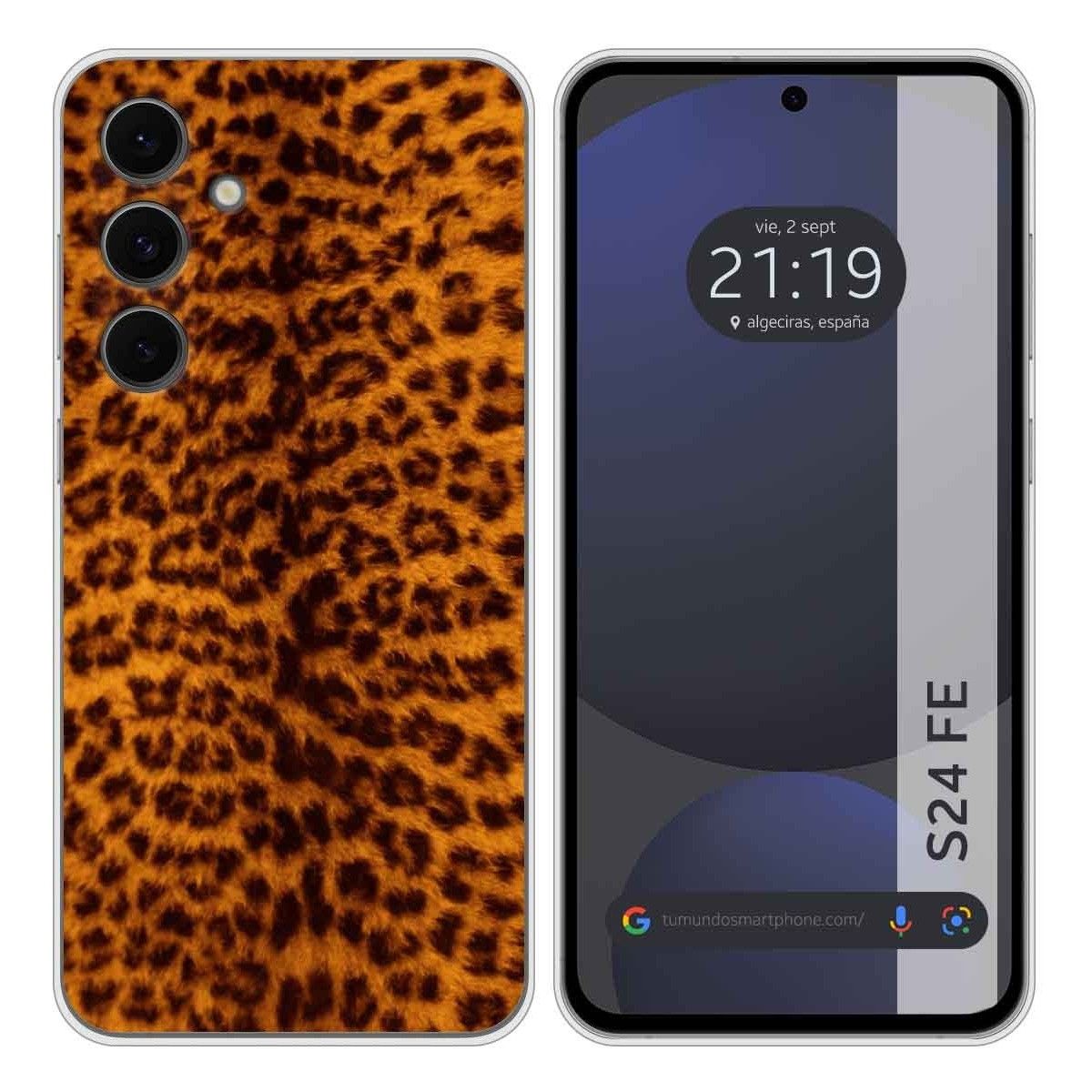 Funda Silicona para Samsung Galaxy S24 FE 5G diseño Animal 03 Dibujos