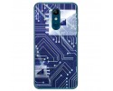 Funda Gel Tpu para Lg K11 Diseño Circuito Dibujos