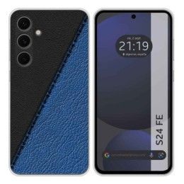 Funda Silicona para Samsung Galaxy S24 FE 5G diseño Cuero 02 Dibujos
