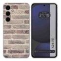 Funda Silicona para Samsung Galaxy S24 FE 5G diseño Ladrillo 01 Dibujos