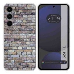 Funda Silicona para Samsung Galaxy S24 FE 5G diseño Ladrillo 02 Dibujos