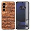 Funda Silicona para Samsung Galaxy S24 FE 5G diseño Ladrillo 04 Dibujos