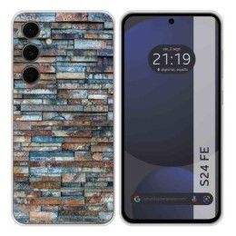 Funda Silicona para Samsung Galaxy S24 FE 5G diseño Ladrillo 05 Dibujos