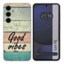 Funda Silicona para Samsung Galaxy S24 FE 5G diseño Madera 01 Dibujos