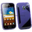 Funda Gel Tpu Galaxy Ace 2 I8160 S Line Color Morada