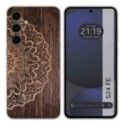 Funda Silicona para Samsung Galaxy S24 FE 5G diseño Madera 06 Dibujos