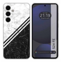 Funda Silicona para Samsung Galaxy S24 FE 5G diseño Mármol 01 Dibujos