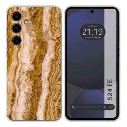 Funda Silicona para Samsung Galaxy S24 FE 5G diseño Mármol 10 Dibujos