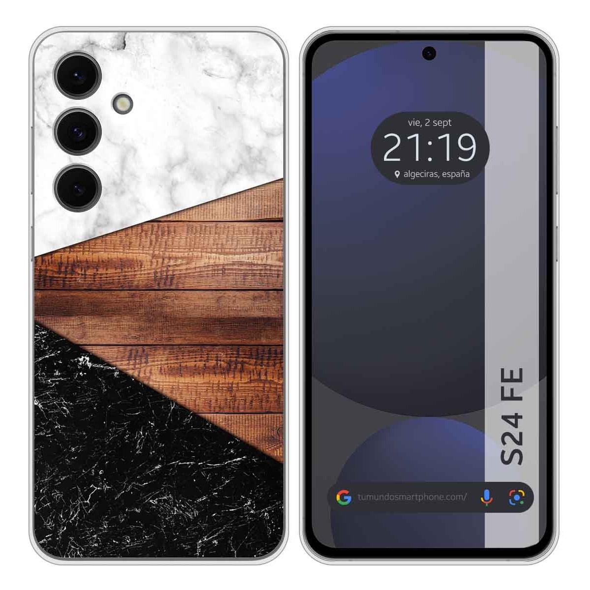 Funda Silicona para Samsung Galaxy S24 FE 5G diseño Mármol 11 Dibujos