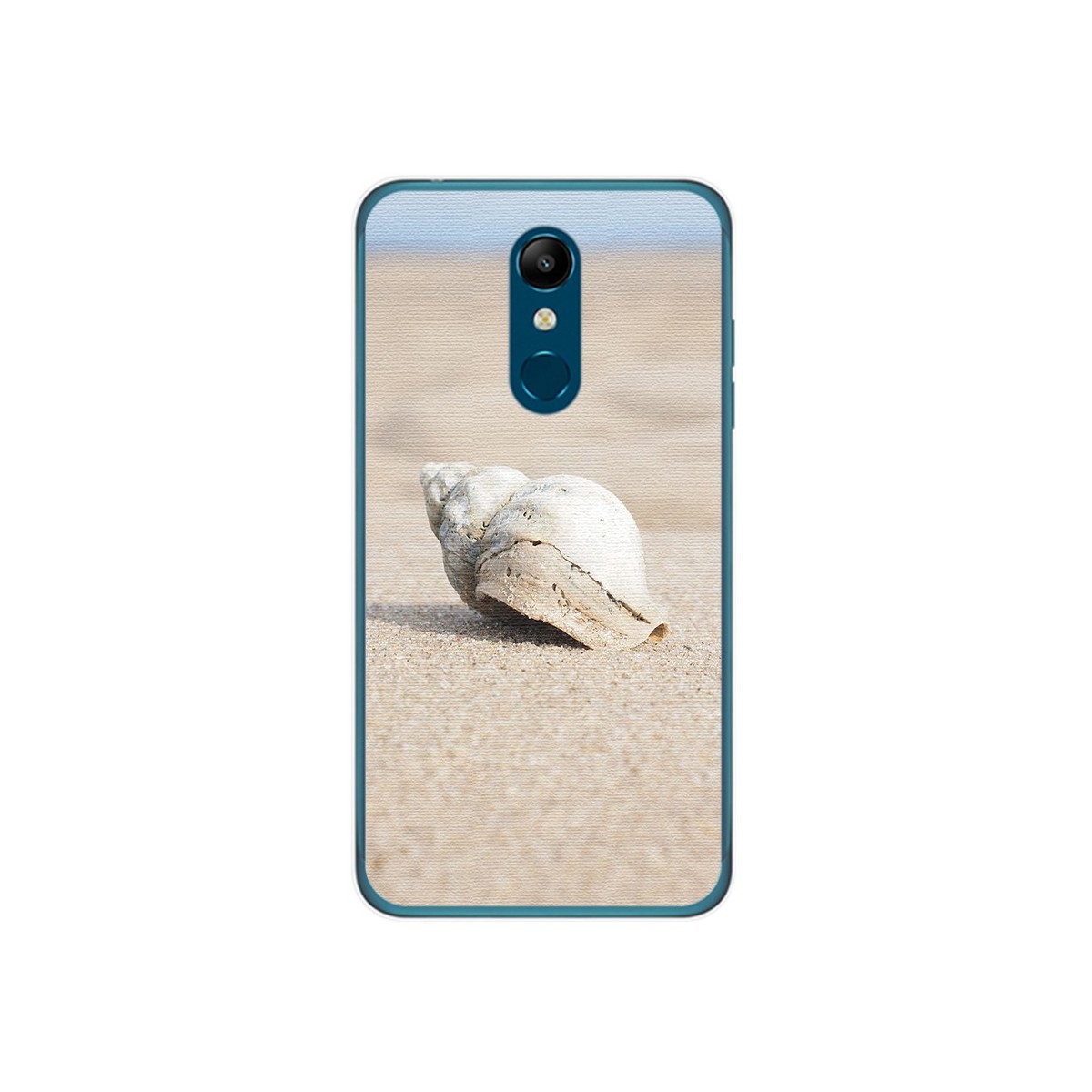 Funda Gel Tpu para Lg K11 Diseño Concha Dibujos