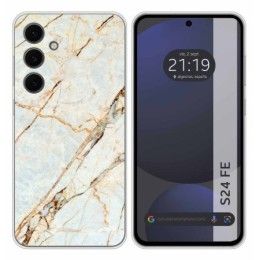 Funda Silicona para Samsung Galaxy S24 FE 5G diseño Mármol 13 Dibujos