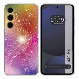 Funda Silicona para Samsung Galaxy S24 FE 5G diseño Abstracto Dibujos