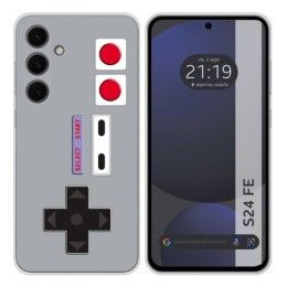 Funda Silicona para Samsung Galaxy S24 FE 5G diseño Consola Dibujos