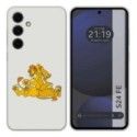 Funda Silicona para Samsung Galaxy S24 FE 5G diseño Leones Dibujos