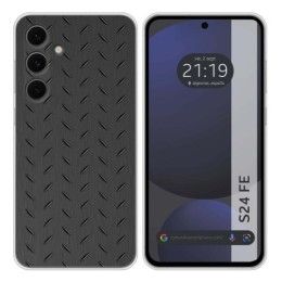 Funda Silicona para Samsung Galaxy S24 FE 5G diseño Metal Dibujos