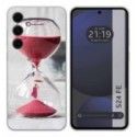 Funda Silicona para Samsung Galaxy S24 FE 5G diseño Reloj Dibujos