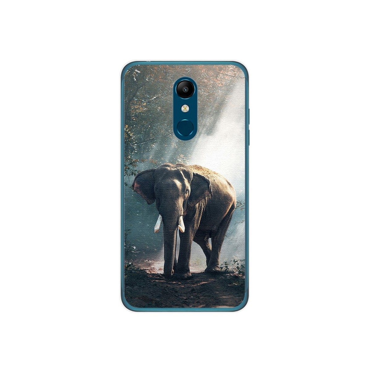 Funda Gel Tpu para Lg K11 Diseño Elefante Dibujos