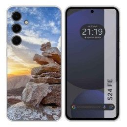 Funda Silicona para Samsung Galaxy S24 FE 5G diseño Sunset Dibujos