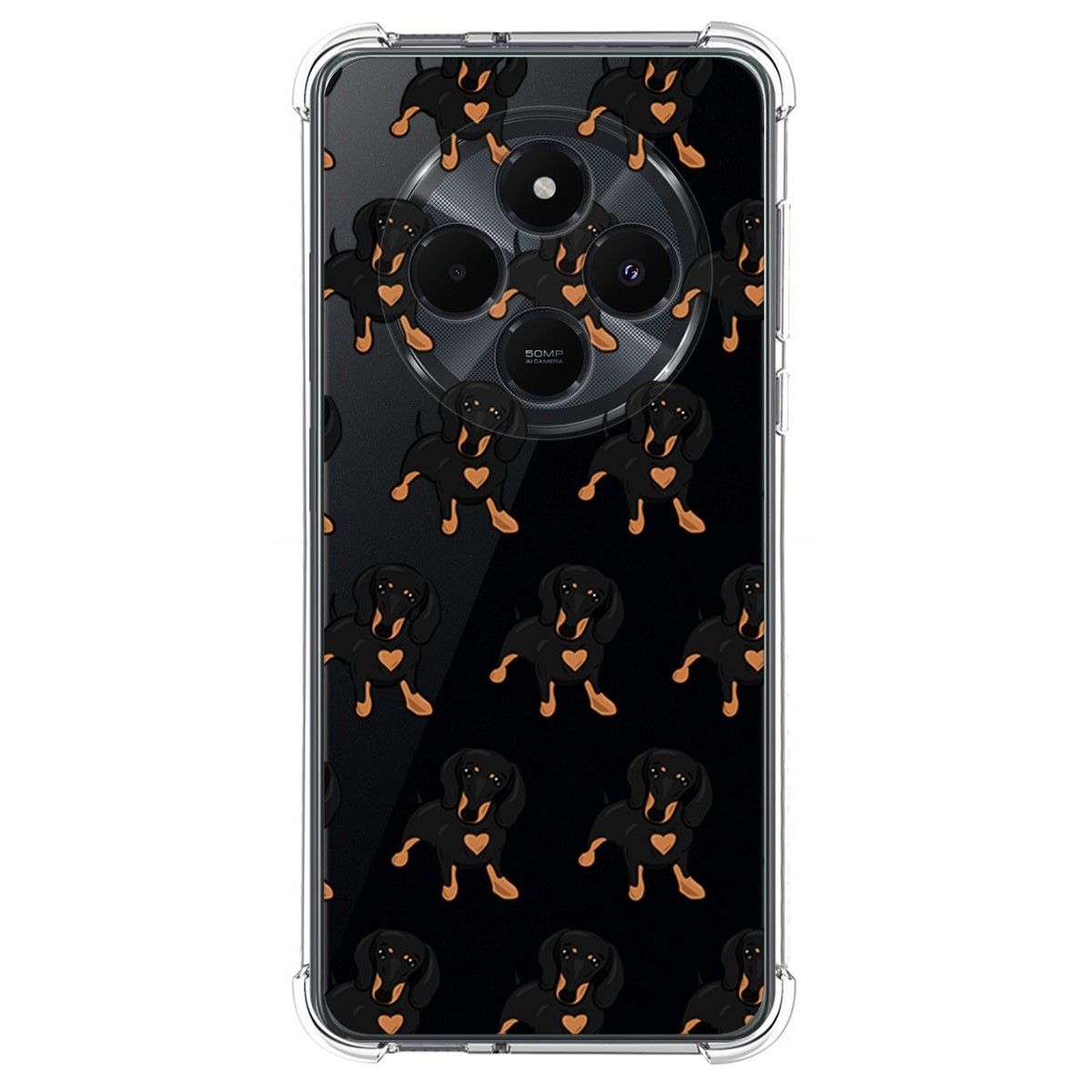 Funda Silicona Antigolpes para Xiaomi Poco C75 diseño Perros 10 Dibujos