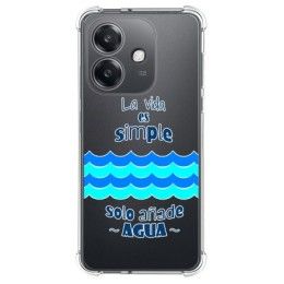 Funda Silicona Antigolpes para Oppo A60 5G diseño Agua Dibujos
