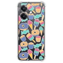 Funda Silicona Antigolpes para Oppo A60 5G diseño Dulces 02 Dibujos