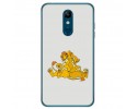 Funda Gel Tpu para Lg K11 Diseño Leones Dibujos