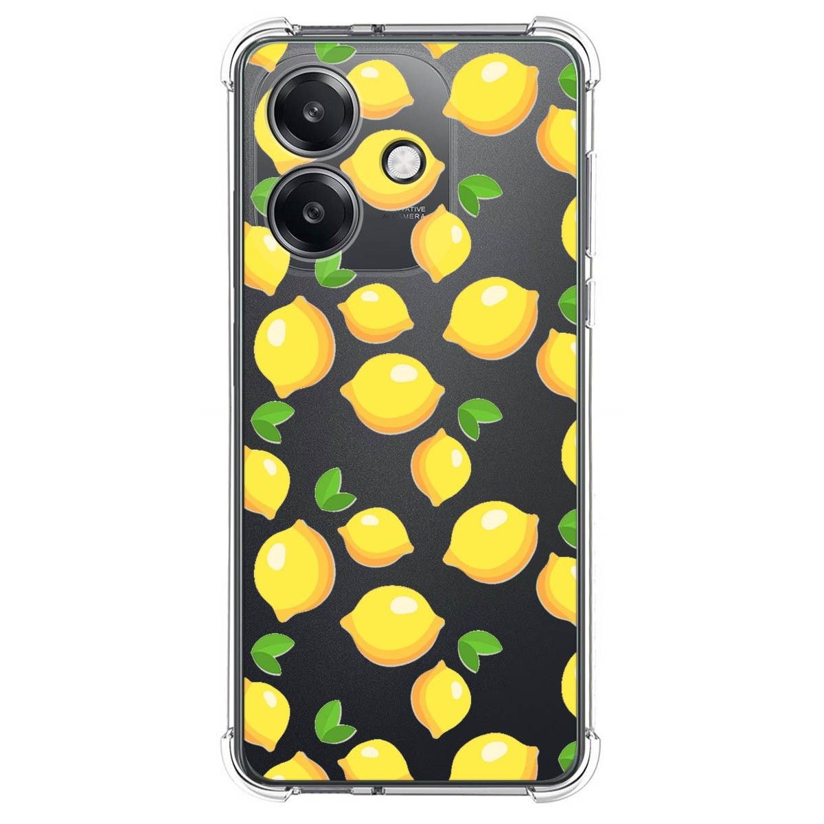 Funda Silicona Antigolpes para Oppo A60 5G diseño Limones Dibujos