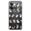 Funda Silicona Antigolpes para Oppo A60 5G diseño Perros Dibujos