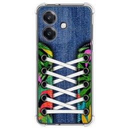 Funda Silicona Antigolpes para Oppo A60 5G diseño Zapatillas 13 Dibujos