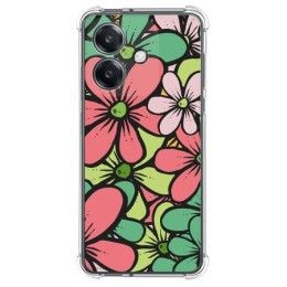 Funda Silicona Antigolpes para Oppo A60 5G diseño Flores 02 Dibujos
