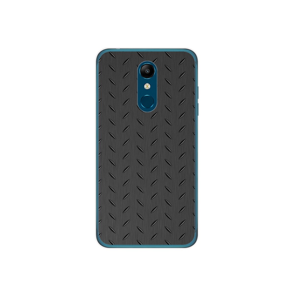 Funda Gel Tpu para Lg K11 Diseño Metal Dibujos