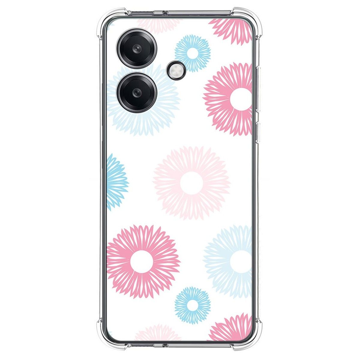 Funda Silicona Antigolpes para Oppo A60 5G diseño Flores 06 Dibujos