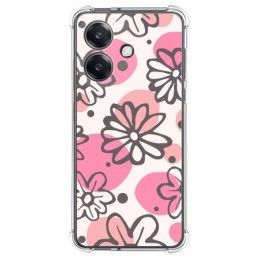Funda Silicona Antigolpes para Oppo A60 5G diseño Flores 09 Dibujos